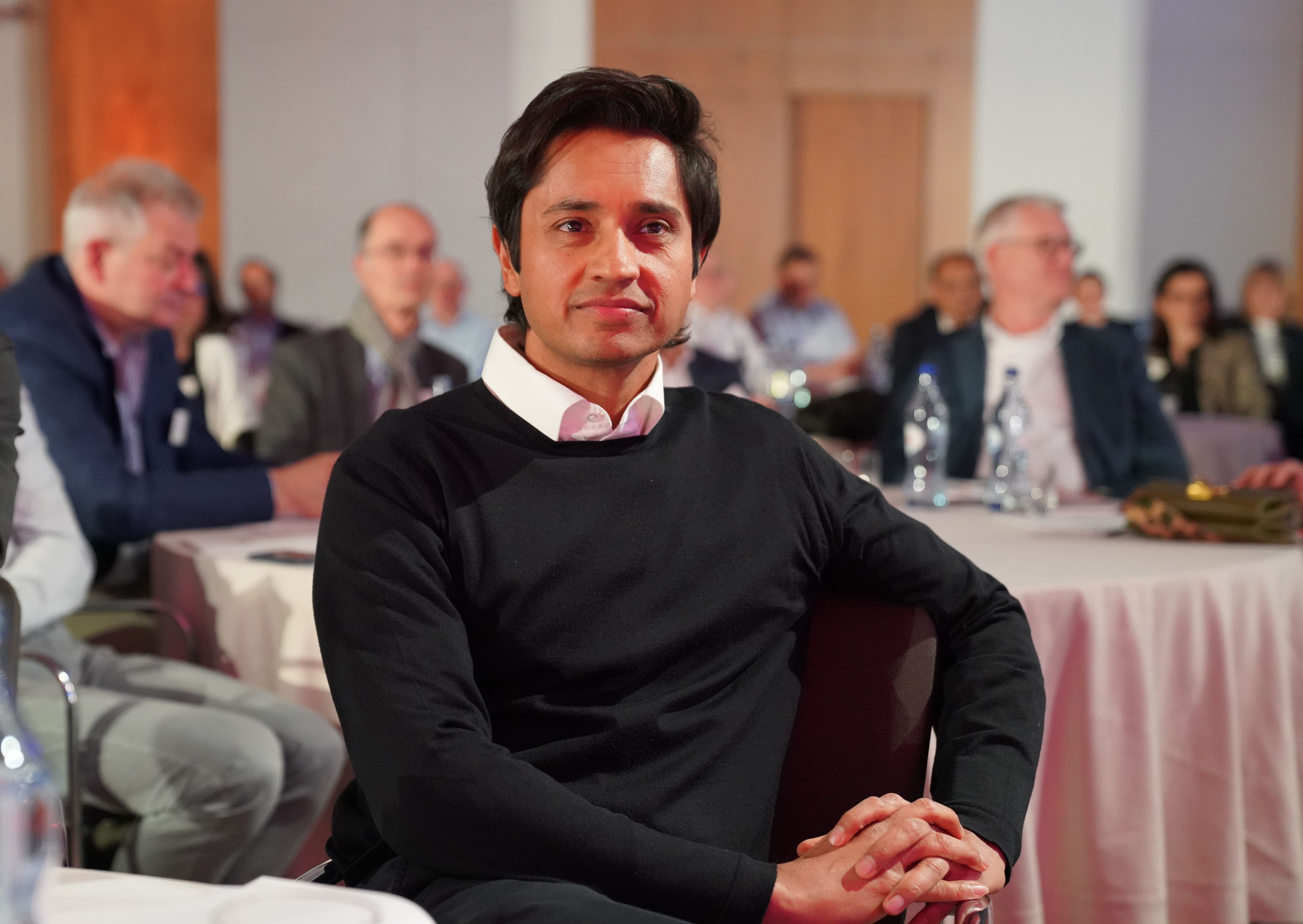 Aditya Mittal photographed in 2024