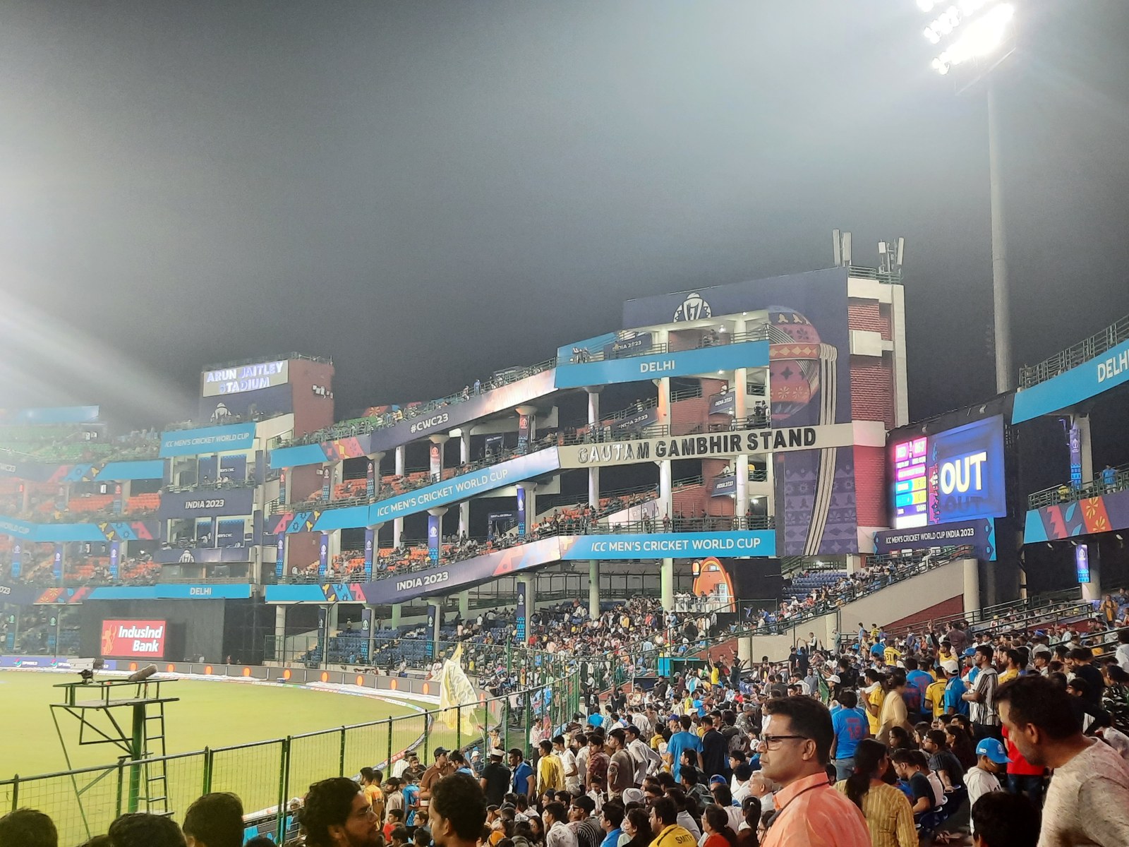 Arun Jaitley Stadium in Delhi, 25 October 2023