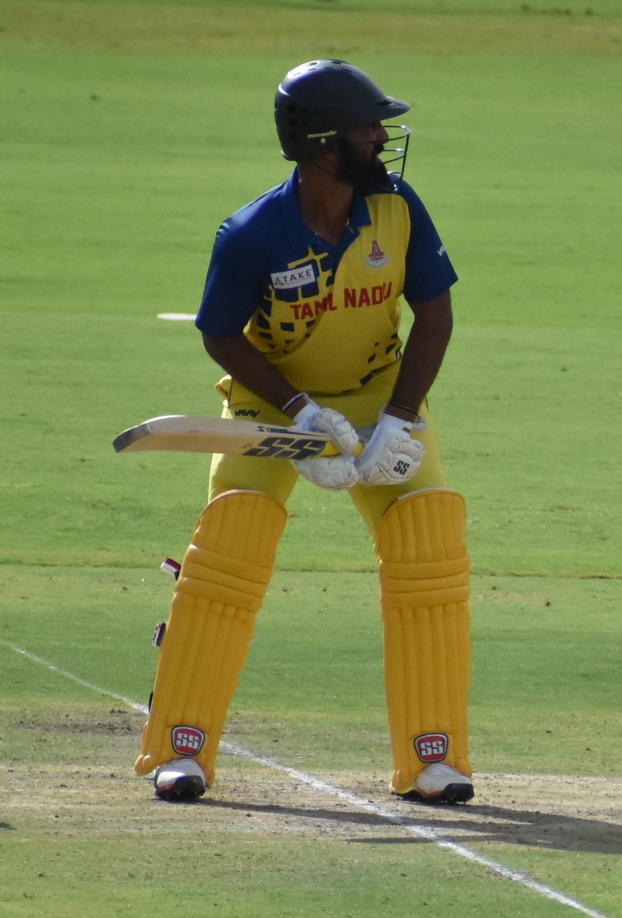 Dinesh Karthik during the 2019-20 Vijay Hazare Trophy